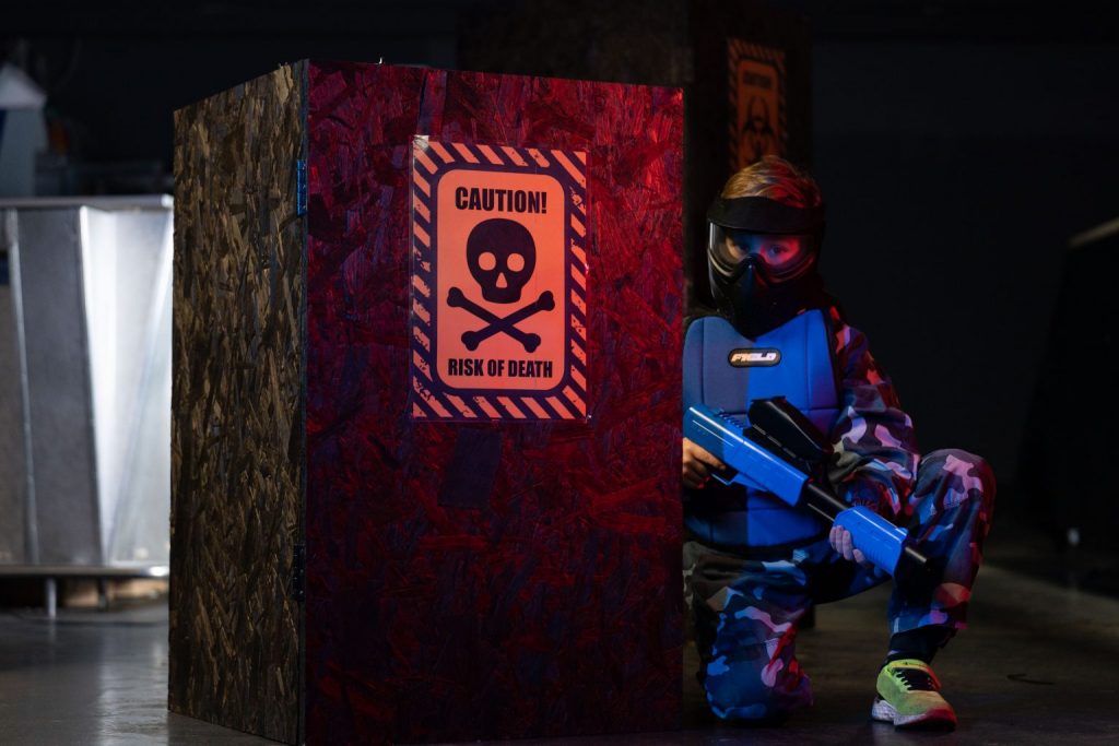 indoor paintball oprema